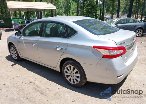 2015 Nissan Sentra S from USA, damaged, VIN 3N1AB7AP0FY267644